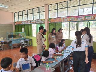 9. กิจกรรมค่ายภาษาไทยบูรณาการเพื่อพัฒนาทักษะการอ่าน การเขียน และการคิดวิเคราะห์ และอบรมเชิงปฏิบัติการภาษาไทยบูรณาการเพื่อพัฒนาทักษะการอ่าน การเขียน และการคิดวิเคราะห์ของนักเรียน วันที่ 8 มีนาคม 2564 ณ โรงเรียนบ้านทุ่งสวน จังหวัดกำแพงเพชร